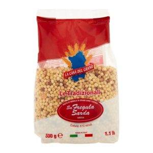 12 Confezioni La Casa del Grano Fregola Media 500 g