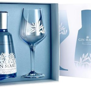 Gin Mare Special Pack con 2 bicchieri Cristallo